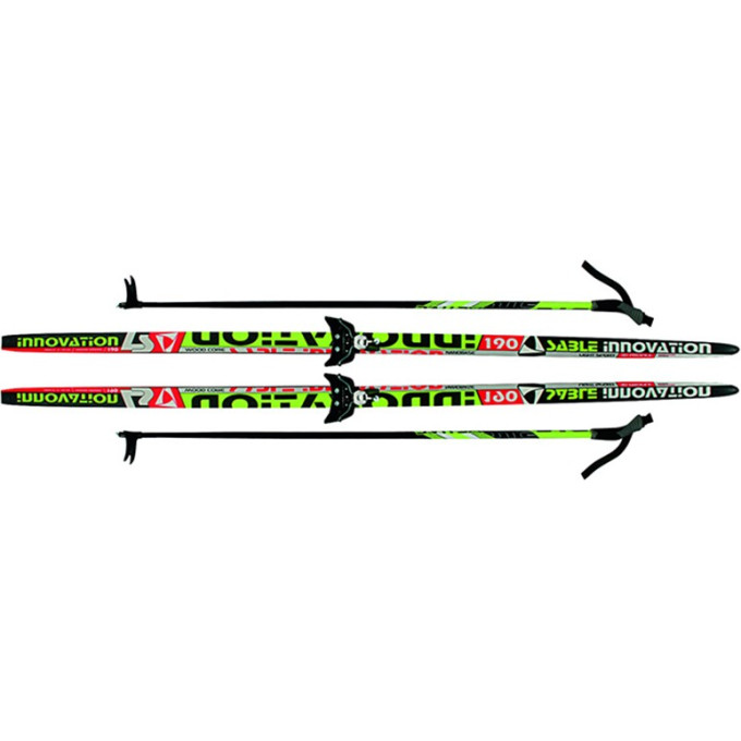 Комплект лыж TECH TEAM STC 75 мм 205см Z0002723